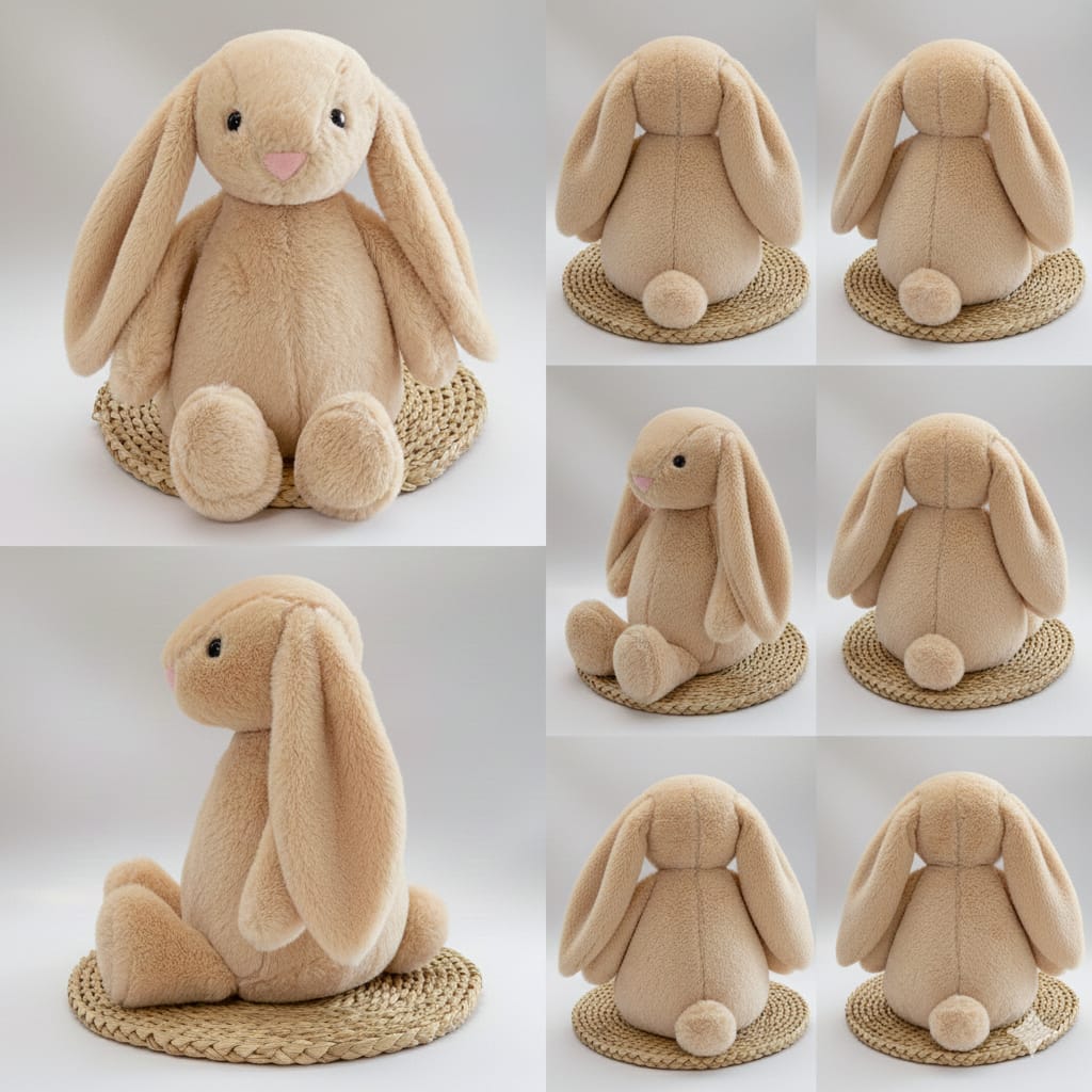 Weighted Bunny Plush, 10 Inch 3 LB - view 6