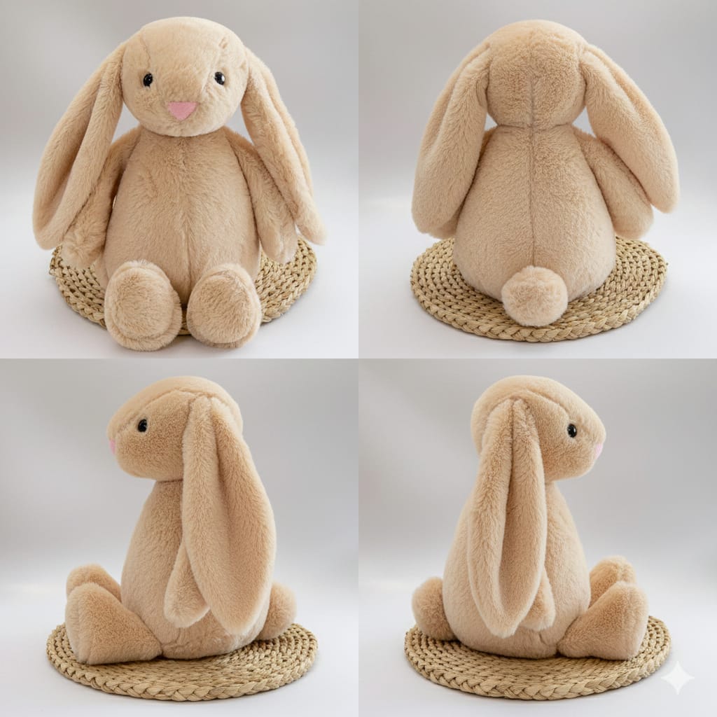 Weighted Bunny Plush, 10 Inch 3 LB - view 4
