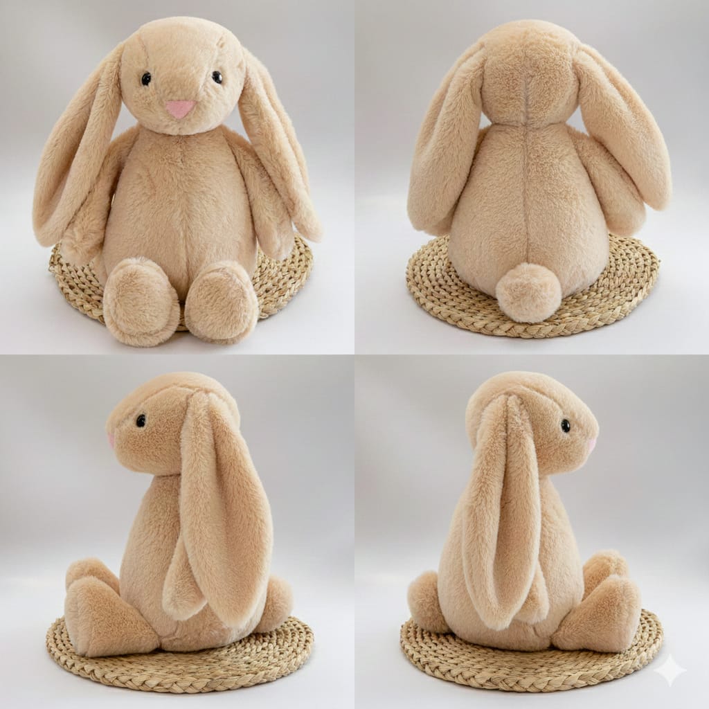 Weighted Bunny Plush, 10 Inch 3 LB - view 3